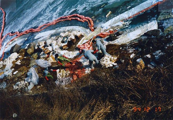 1994년 12월 섬강 유조차 전복 사고처리