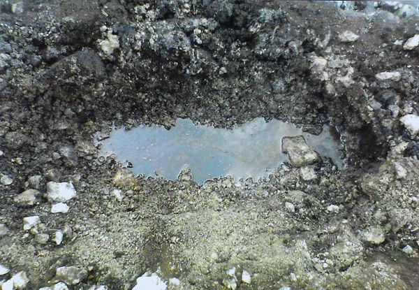 토양오염복원 작업전 