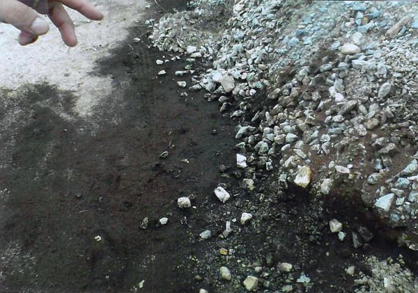 토양오염복원 작업전 