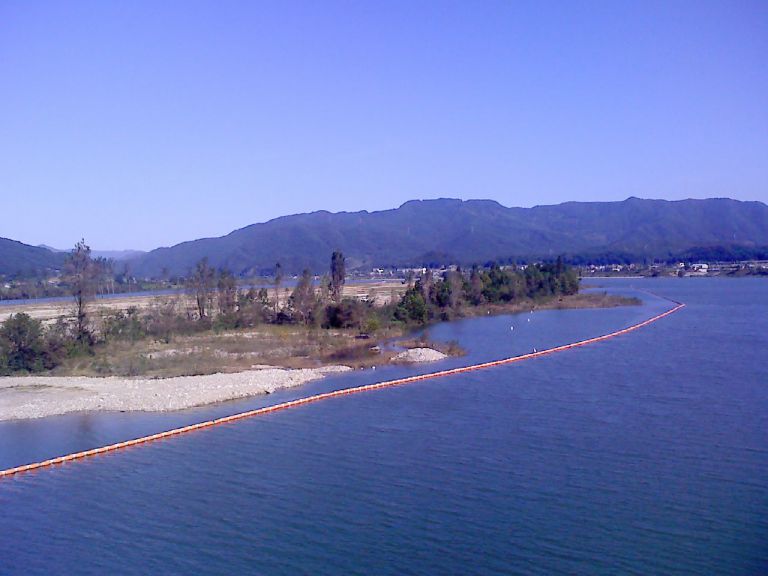 2010 그림같은 오탁방지막설치(한강상류)   